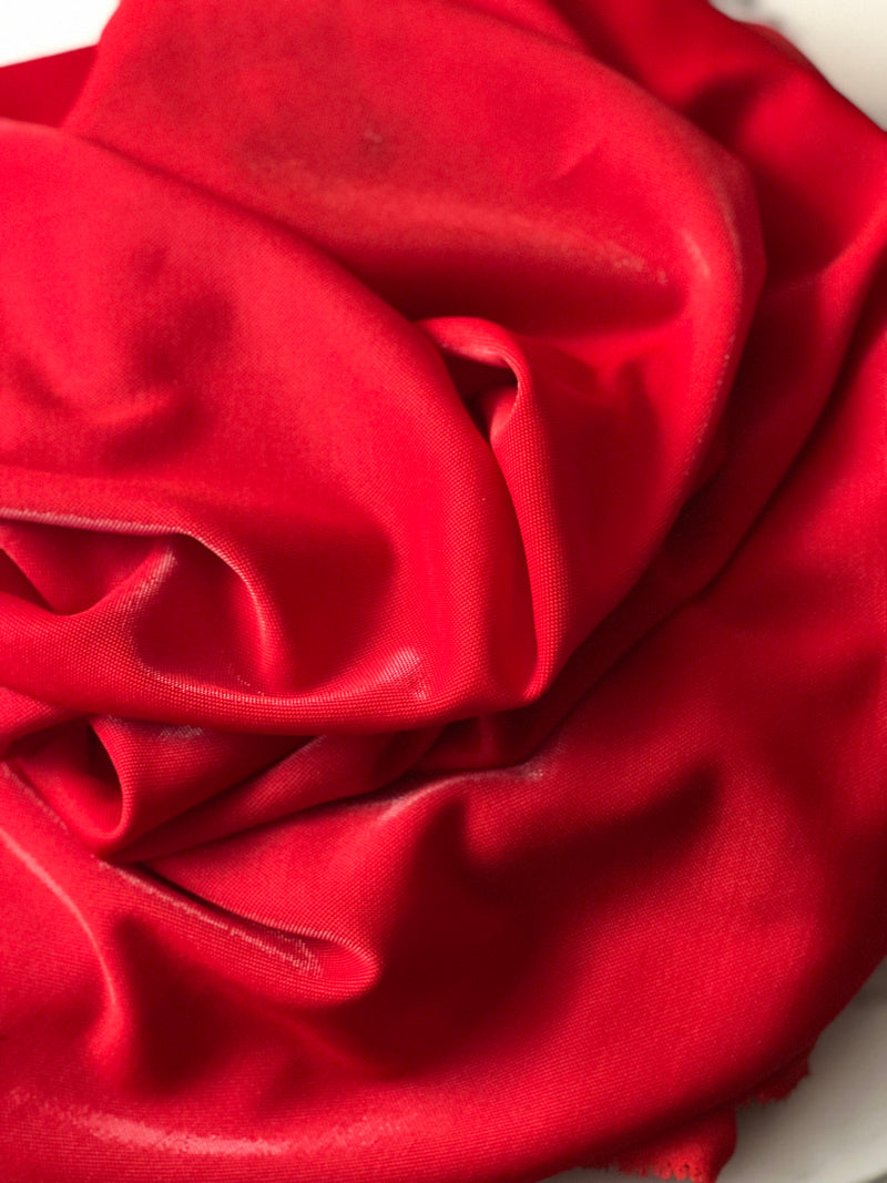 Rosso- Half Sleeves Red Blazer and Trousers- 2 Pieces set