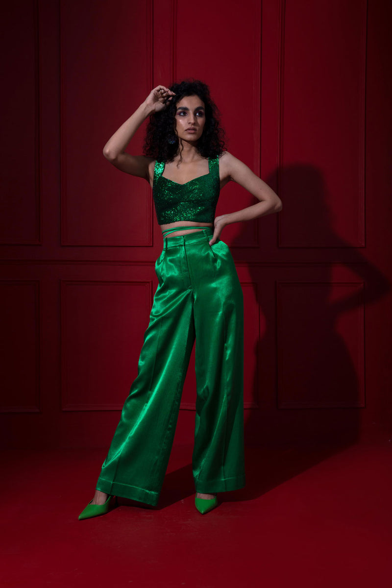 Zendaya - Green Co-Ord Set