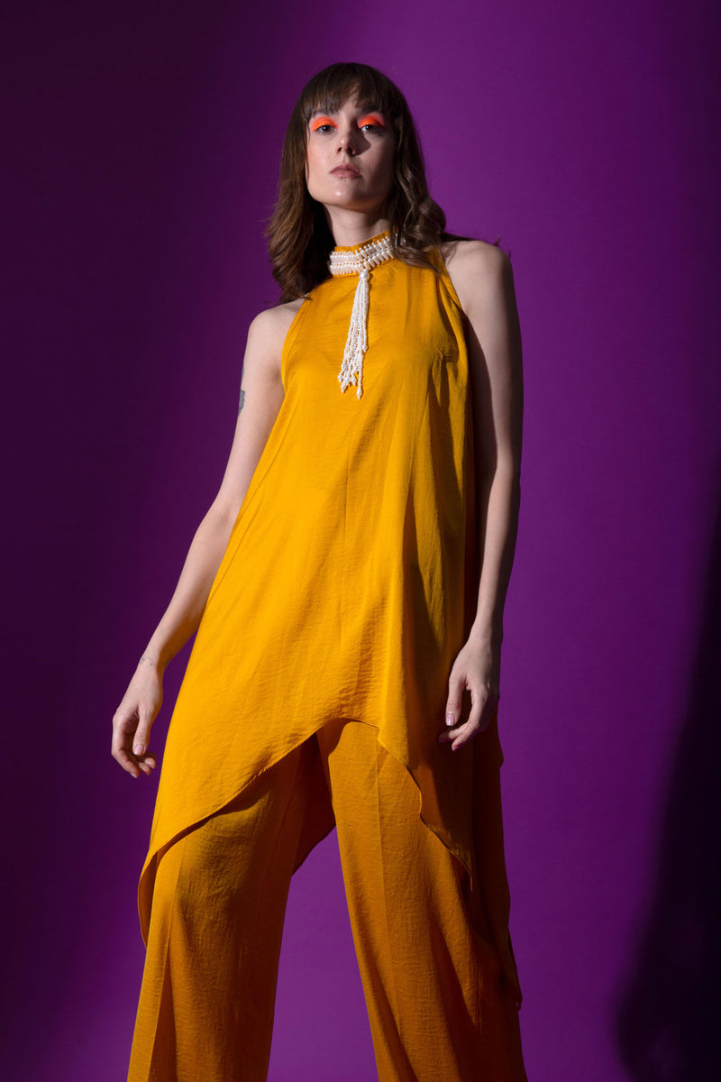 Isabella - Mustard Co-Ord Set